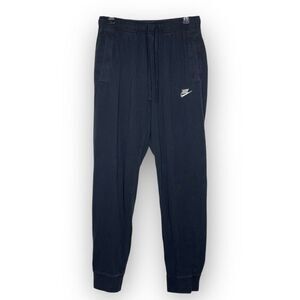Nike Sportswear Club Jersey Joggers Black Pants BV2762-010 Men’s Size Medium
